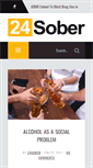 Mobile Screenshot of 24sober.com